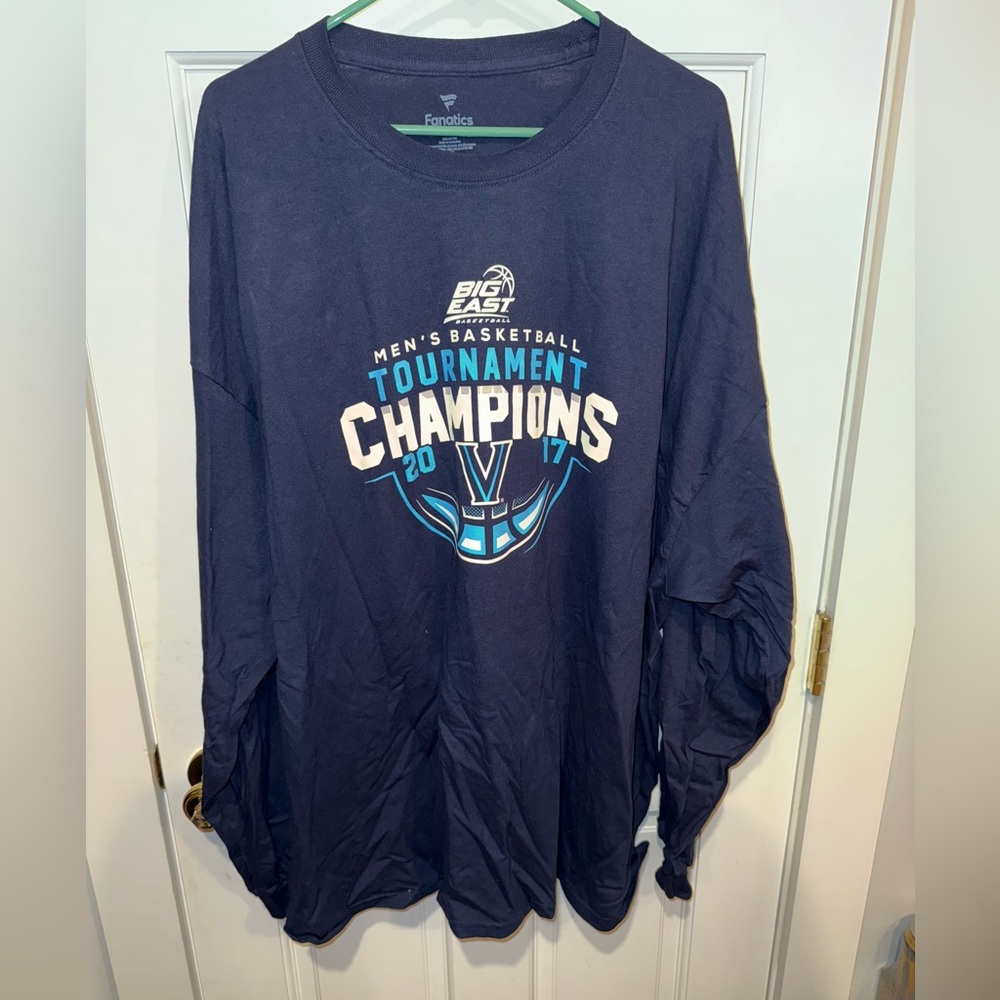 Fanatics Villanova Wildcats 2017 Tournament Champions 4XL
